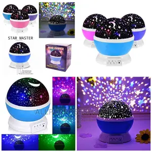 Star Master Rotating Projector Light