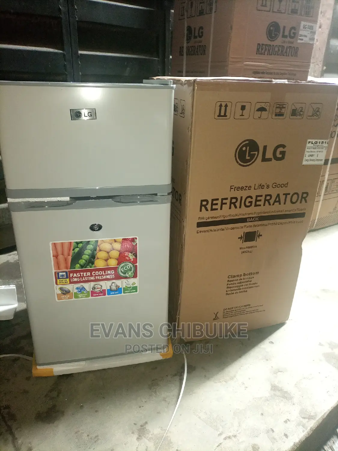 Lg Double Door Table Top Refrigerator