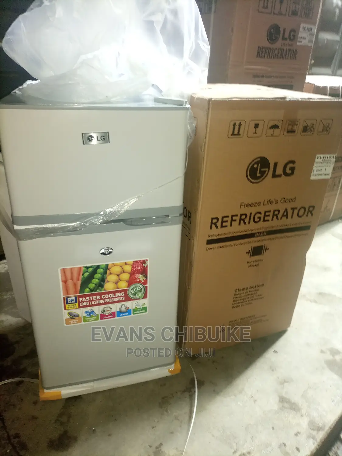 Lg Double Door Table Top Refrigerator