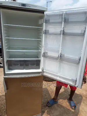 Stainless Steel Double Fridge
