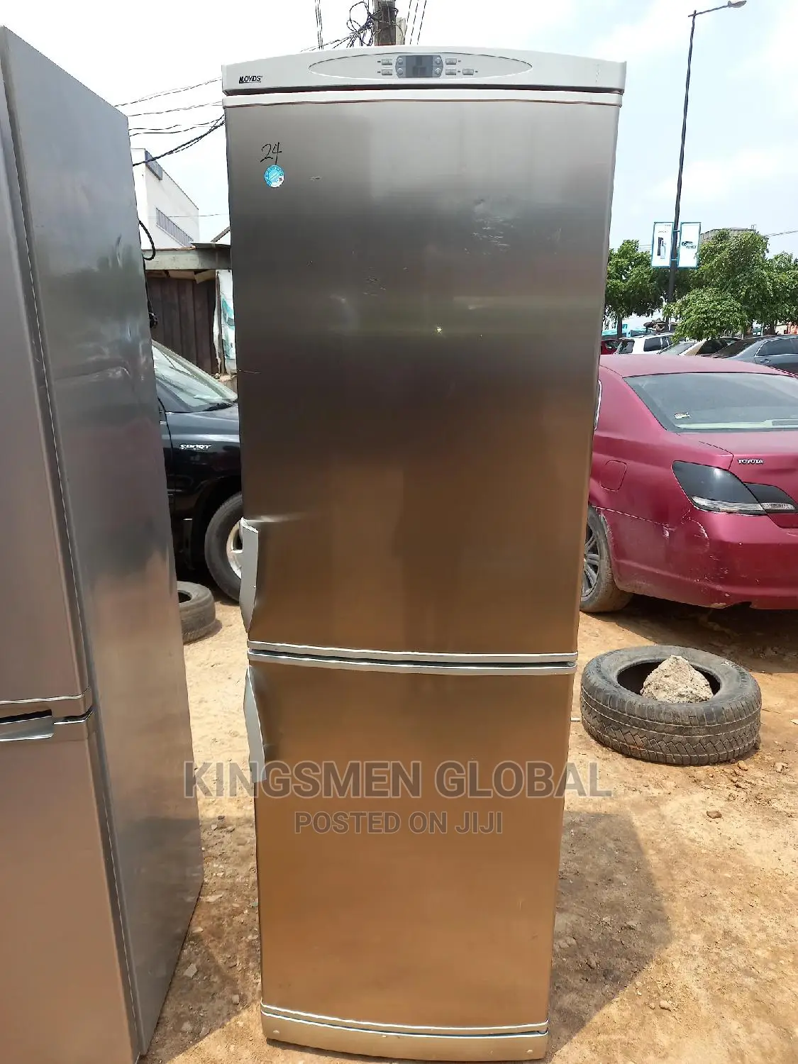 Stainless Steel Double Fridge