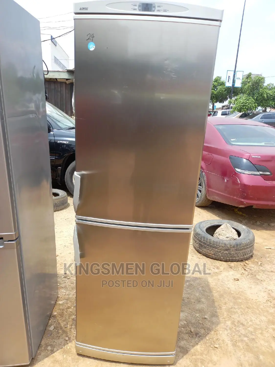 Stainless Steel Double Fridge