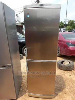 Stainless Steel Double Fridge