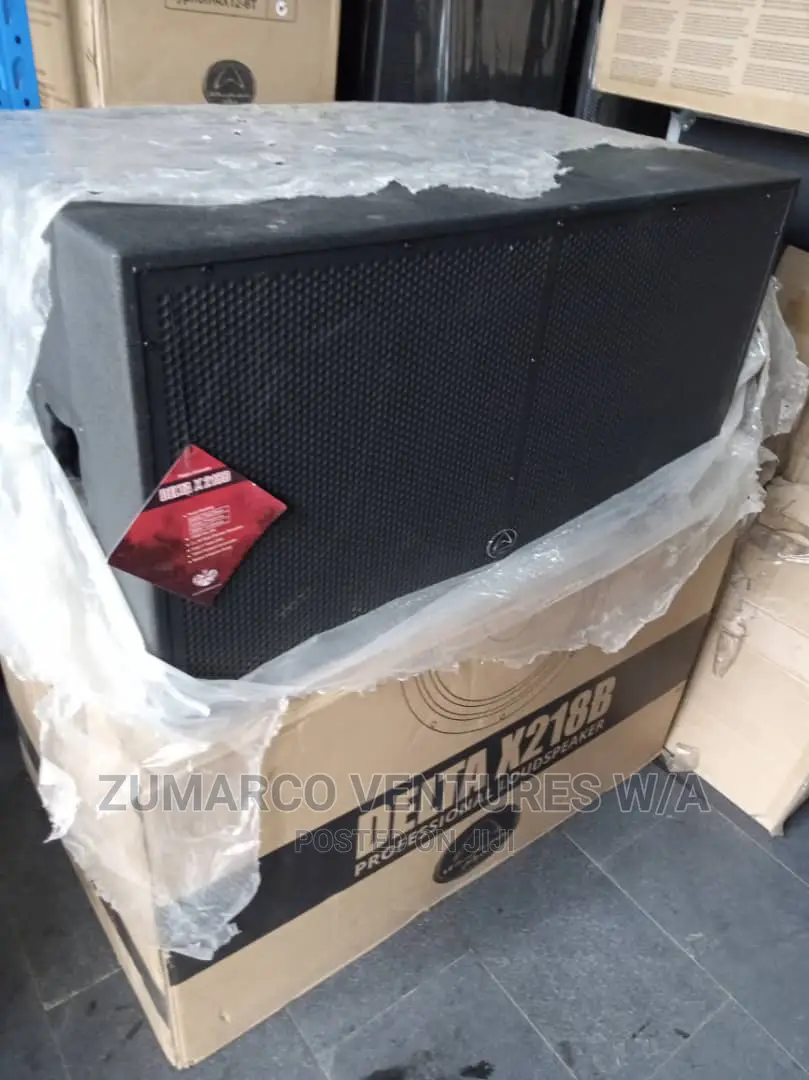 18" Sub Woofer Speaker. Delta Series. A Pair