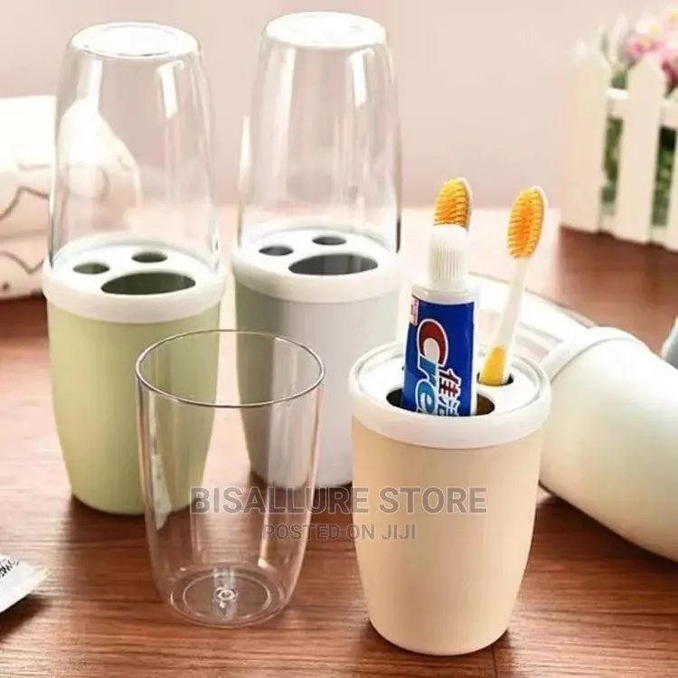 Toothbrush And Paste Container