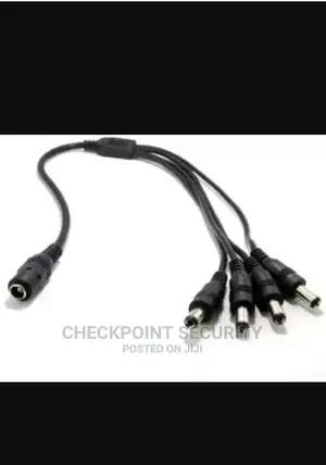 CCTV 4 Ways Power Splitter