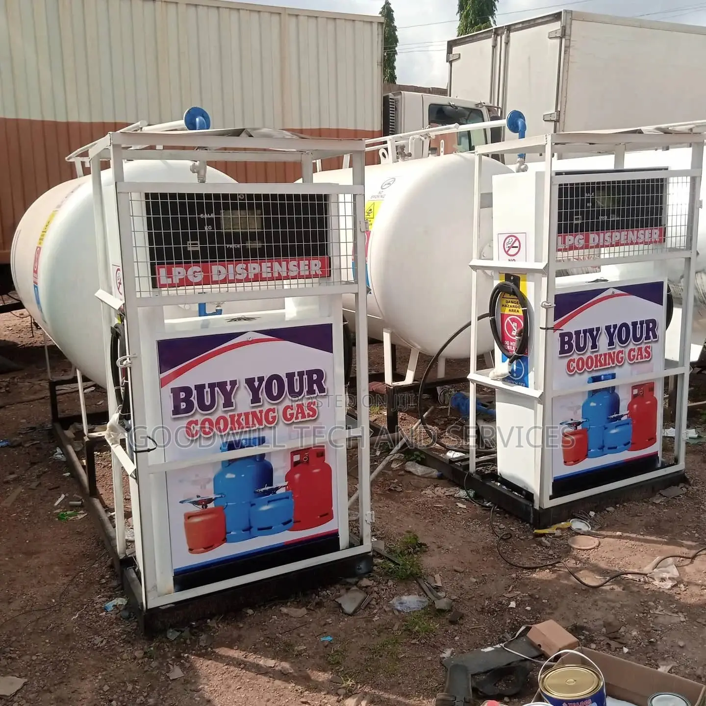 An Lpg Skids Or Plant Of Different Sizes