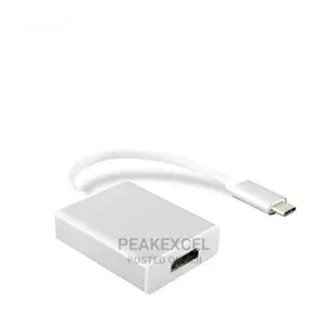 Type C to HDMI 3.1 Adapter Cable for 1080P HDTV Displays