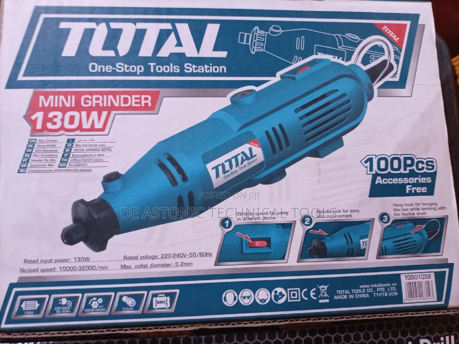 Total Mini Grinder 130w