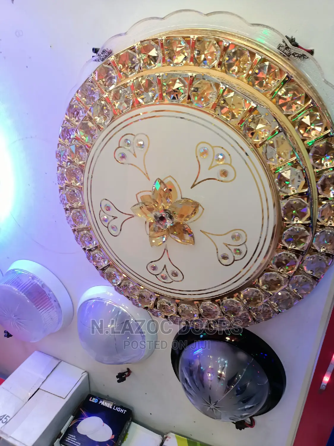 Crystal Led Ceiling Fittings