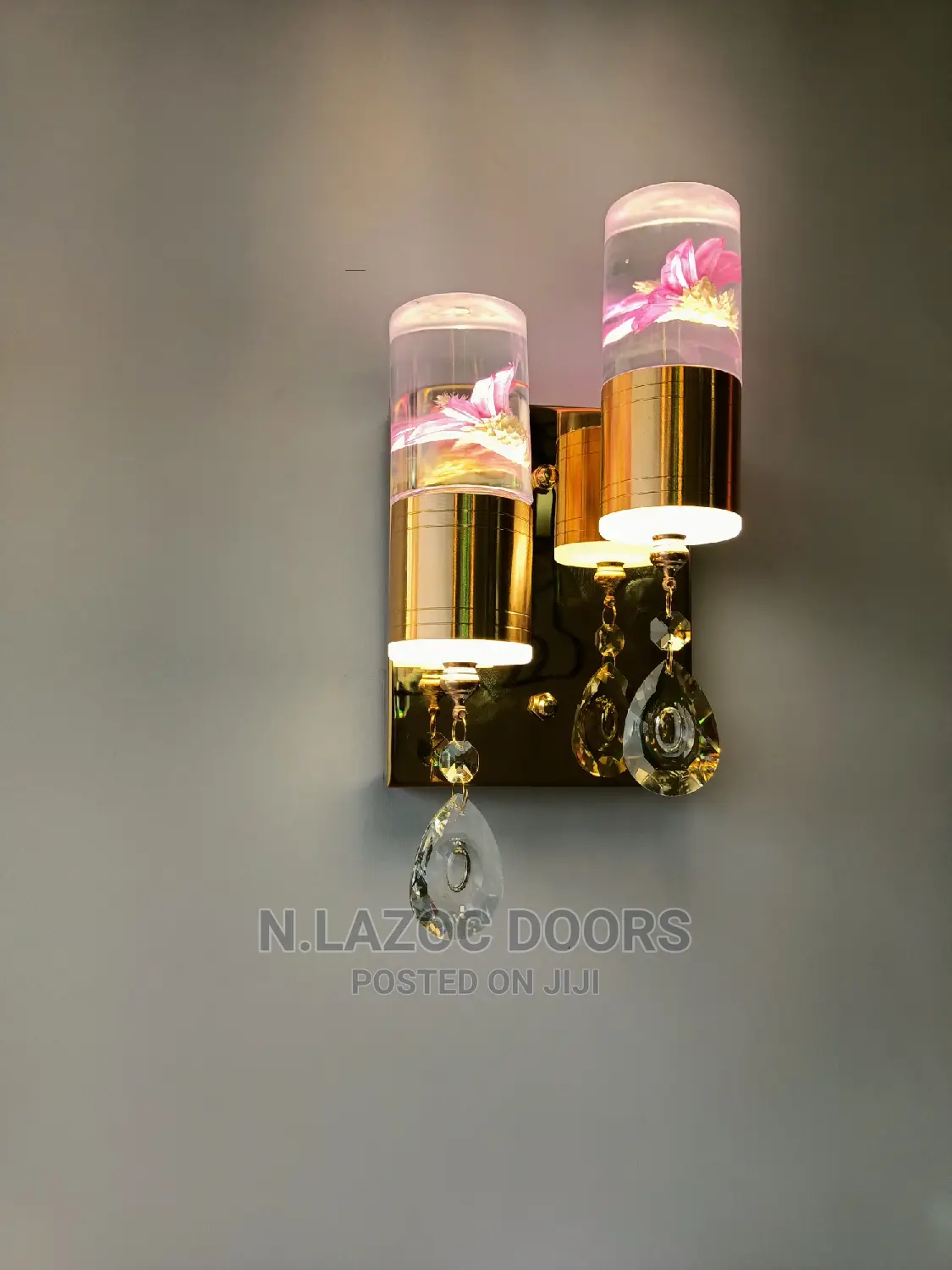 Crystal Led Wall Bracket Light