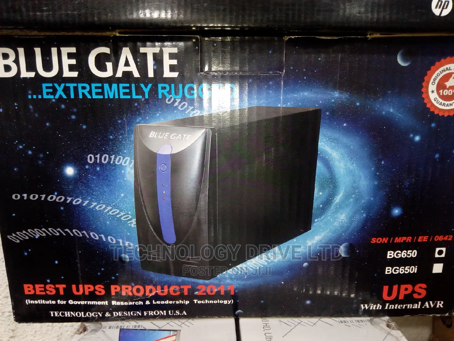 Bluegate 650va Ups Metal Body