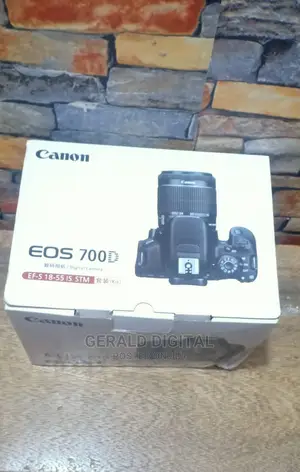 Canon EOS 700D Camera
The Lens Is 18 - 55mm