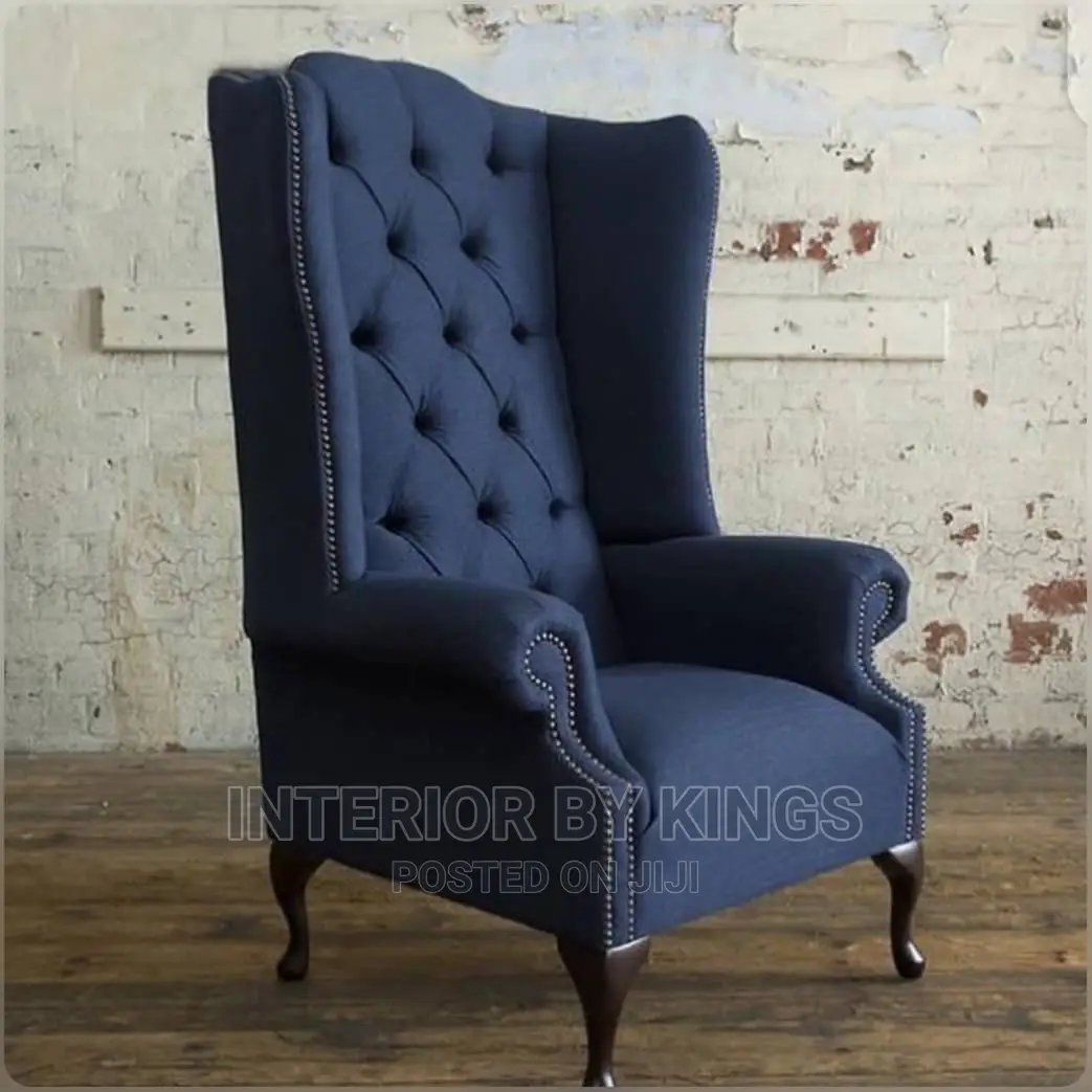 Arm Chair Accent Sofa Made With Solid Wood Good Materials