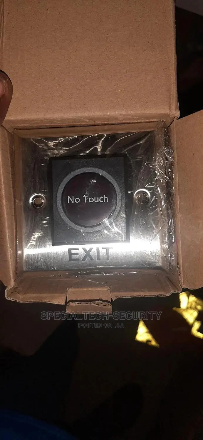 Exit Button No Touch