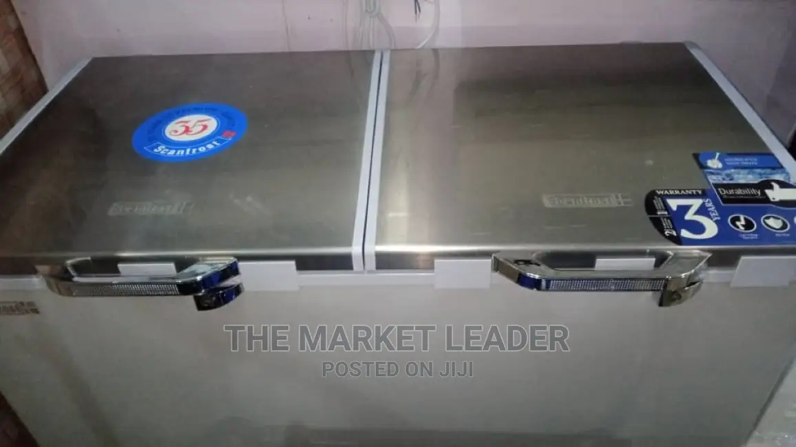 Scanfrost Double Door Freezer Sfl400inv Inverter