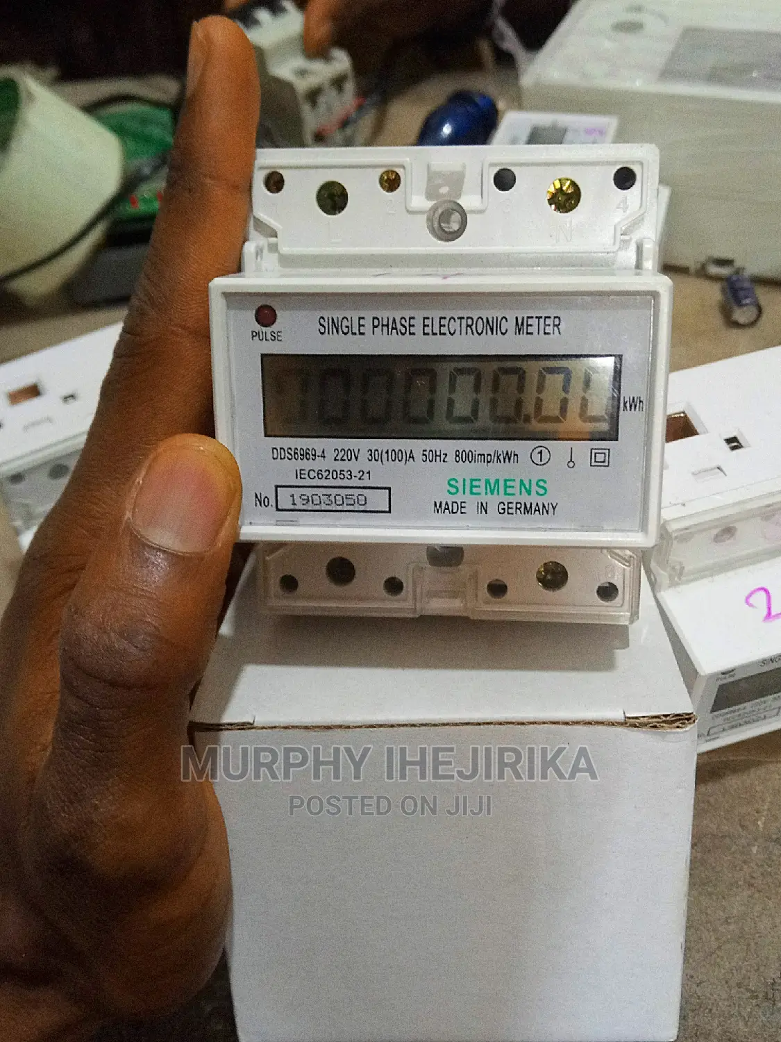 SIEMENS Single Phase Check Meter/ Modular Energy Meter