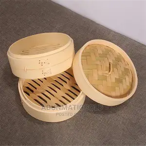 Bamboo Steamer Double