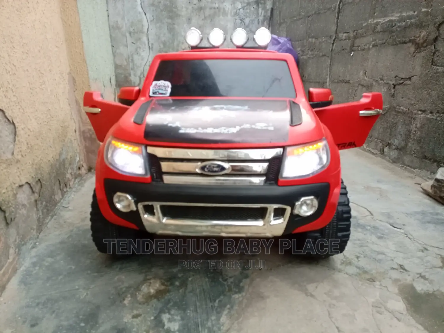 Rugged Uk Used Licensed Kids 2 Seater Ford Ranger Jeep