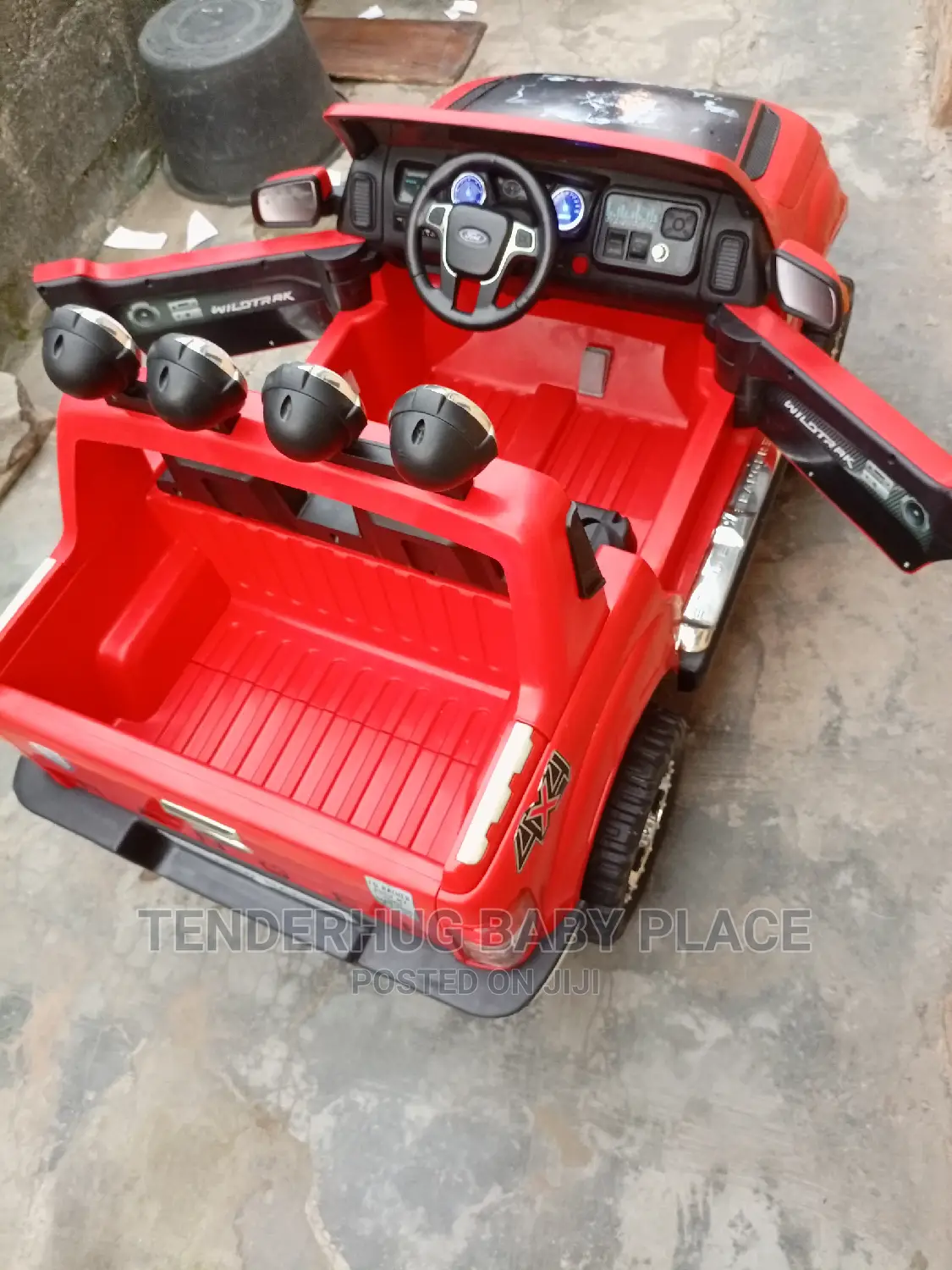 Rugged Uk Used Licensed Kids 2 Seater Ford Ranger Jeep