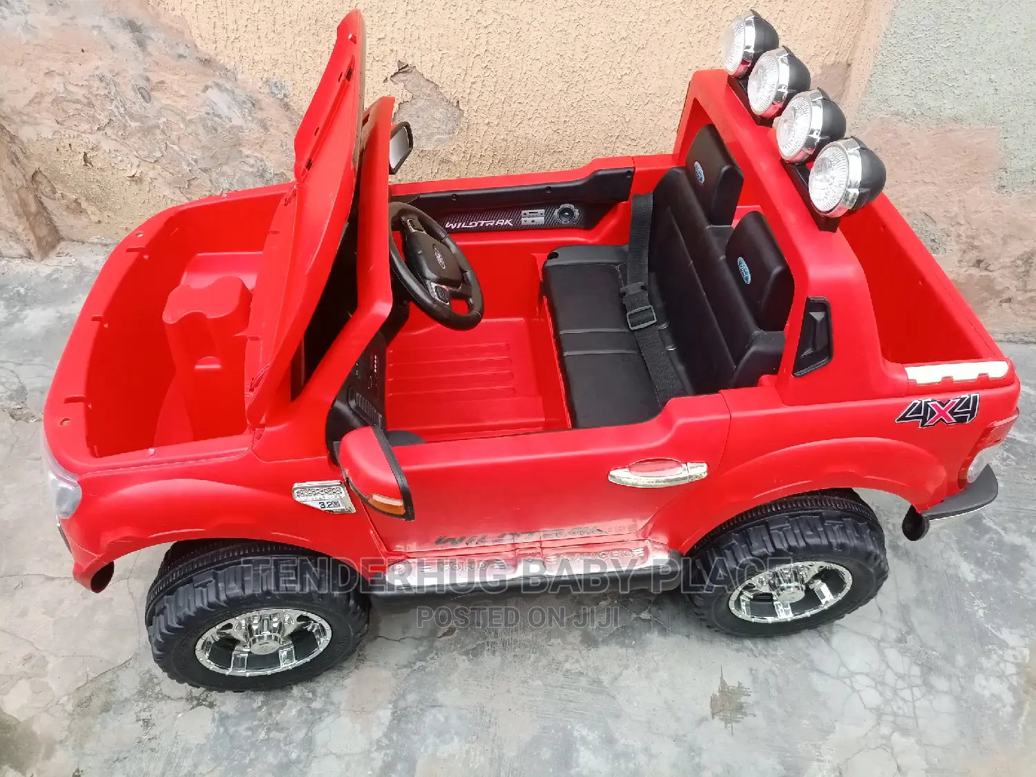 Rugged Uk Used Licensed Kids 2 Seater Ford Ranger Jeep