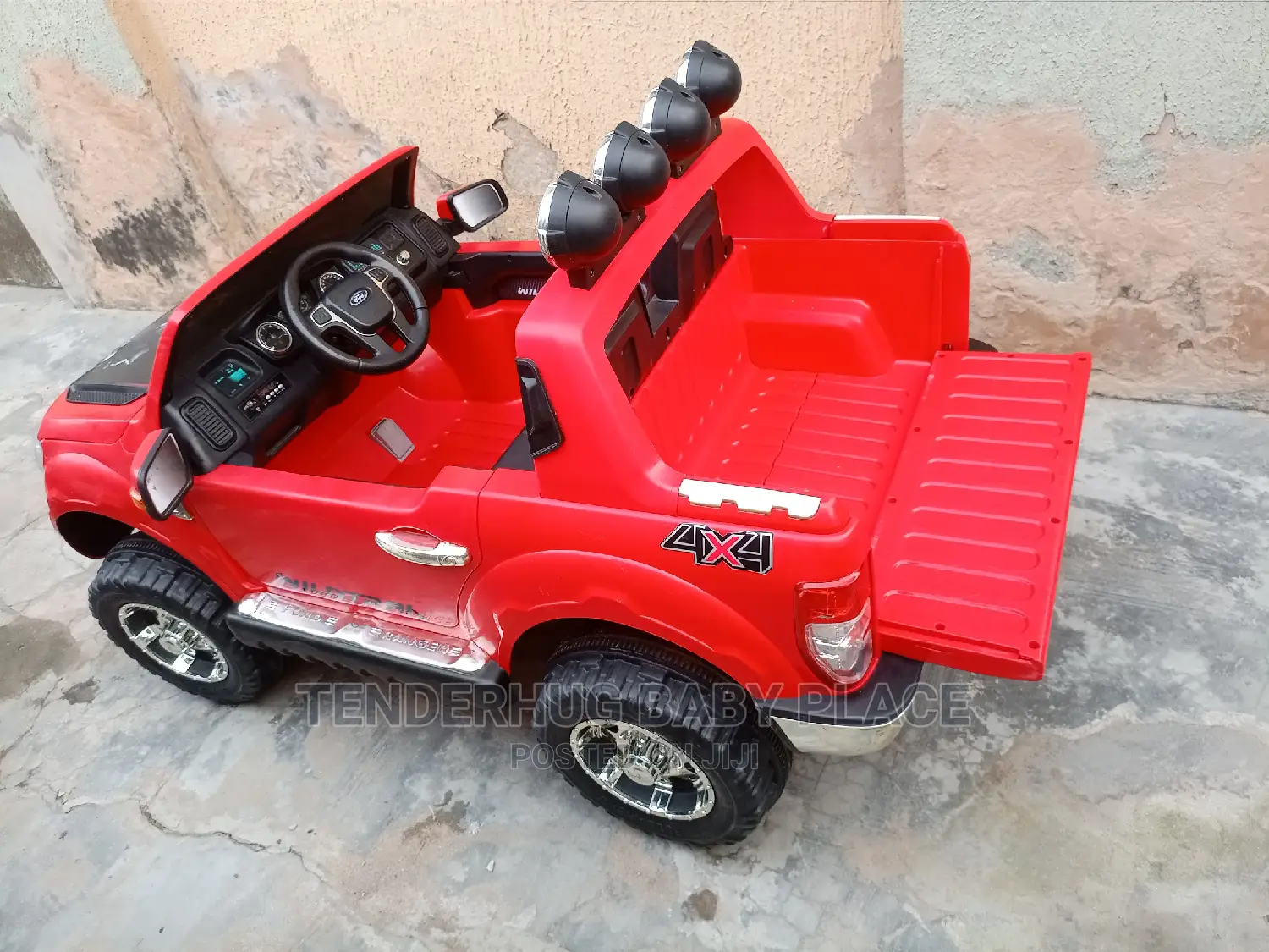 Rugged Uk Used Licensed Kids 2 Seater Ford Ranger Jeep