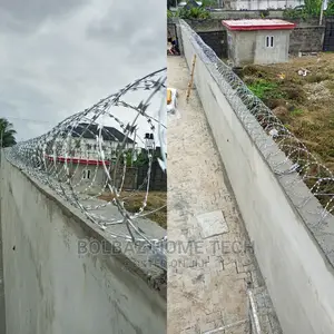 Razor Barb-Wire; Maximum Security for House and Schools