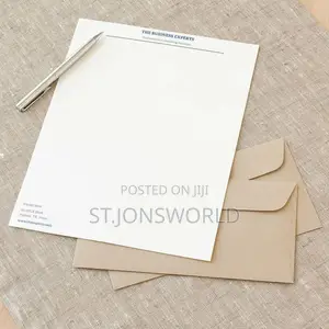 Letterhead and Branded Envelope
