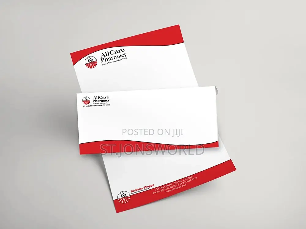 Letterhead and Branded Envelope