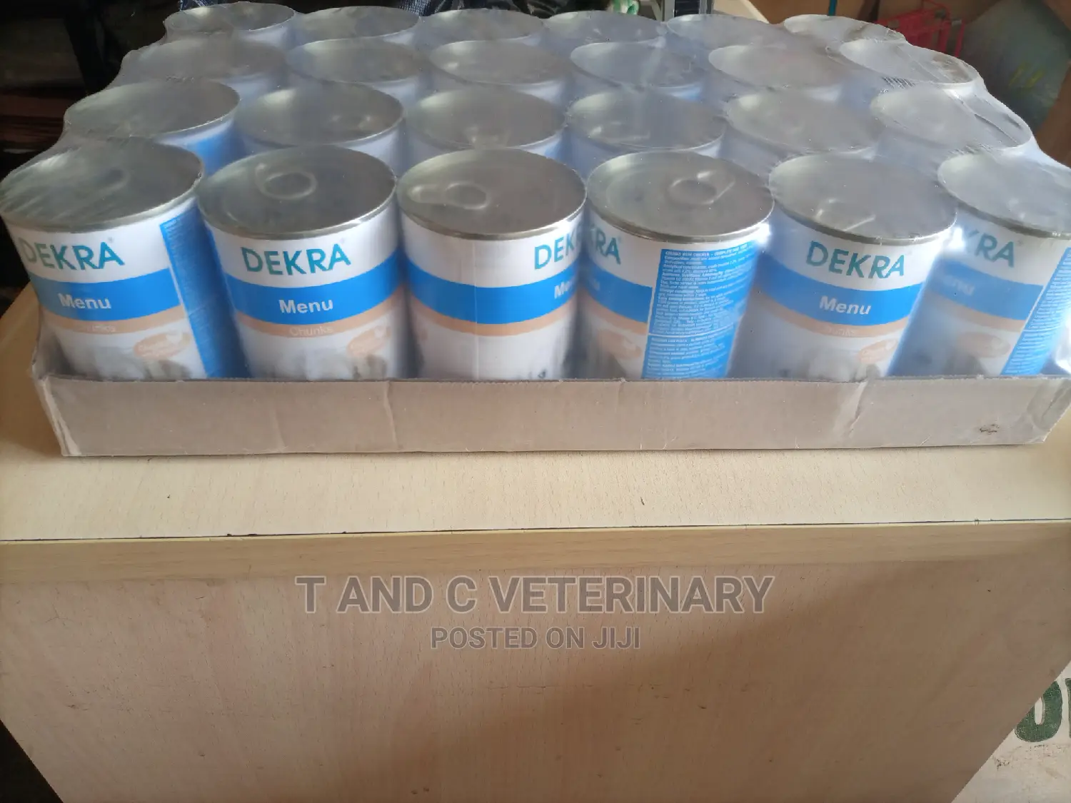 Dekra Dog Pet Can Tin Food 24pcs