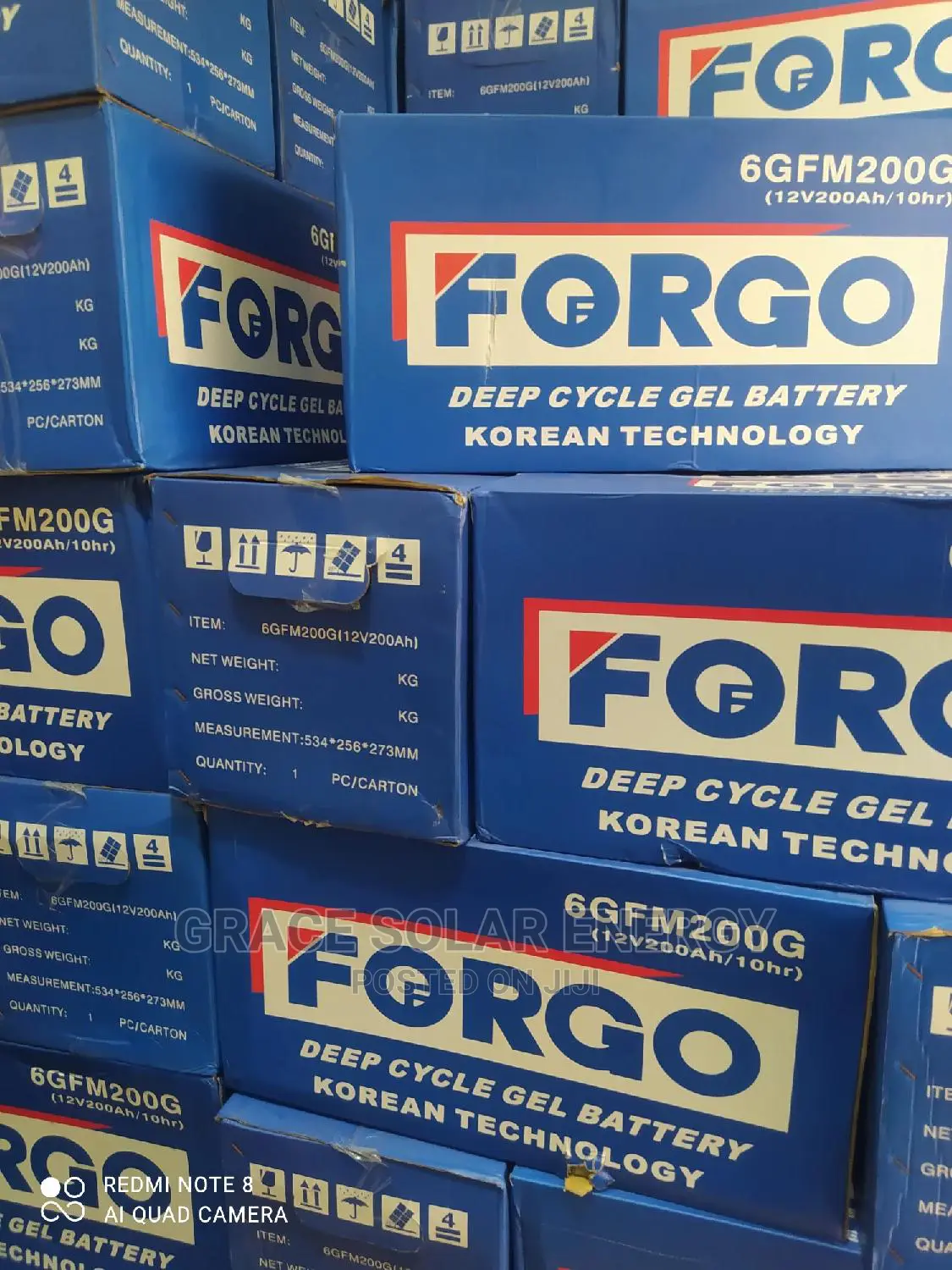 Forgo Battery 200ah