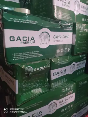 Gacia 200ah 12V Battery