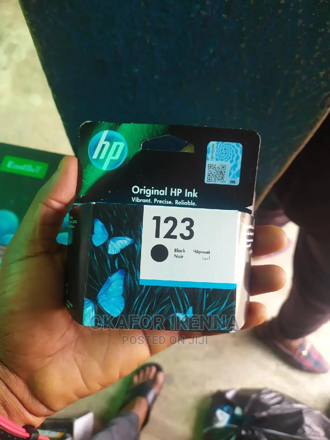 HP Black 123 Ink Cartridge