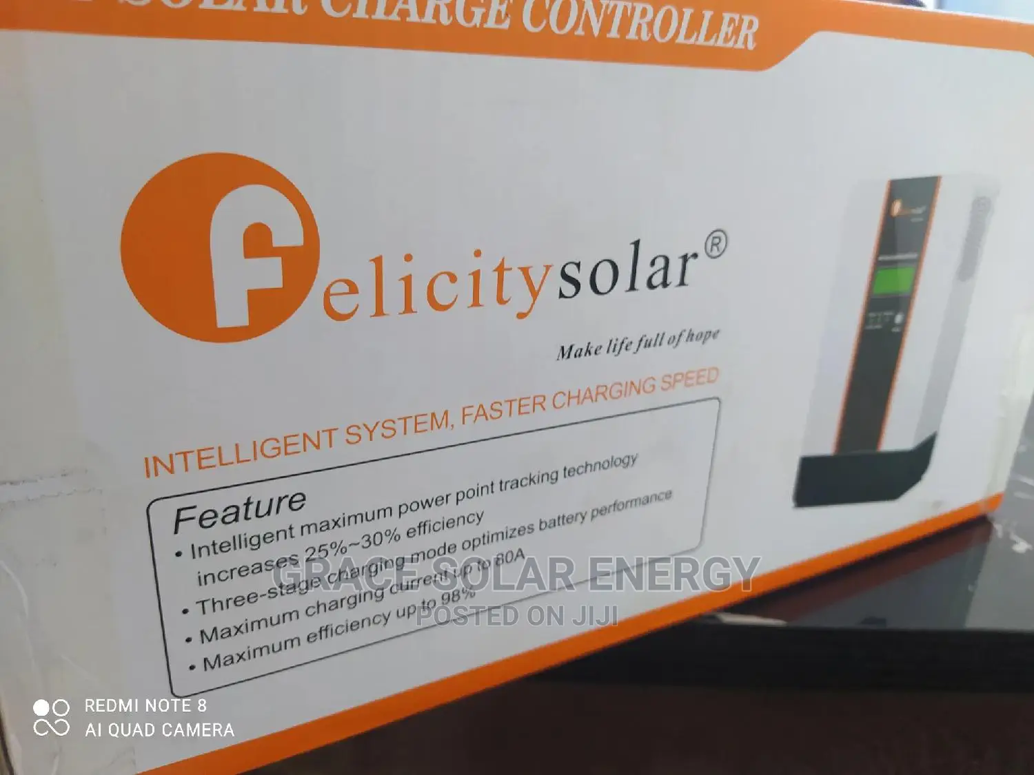 Felicity 100A 48V MPPT Charge Controller.