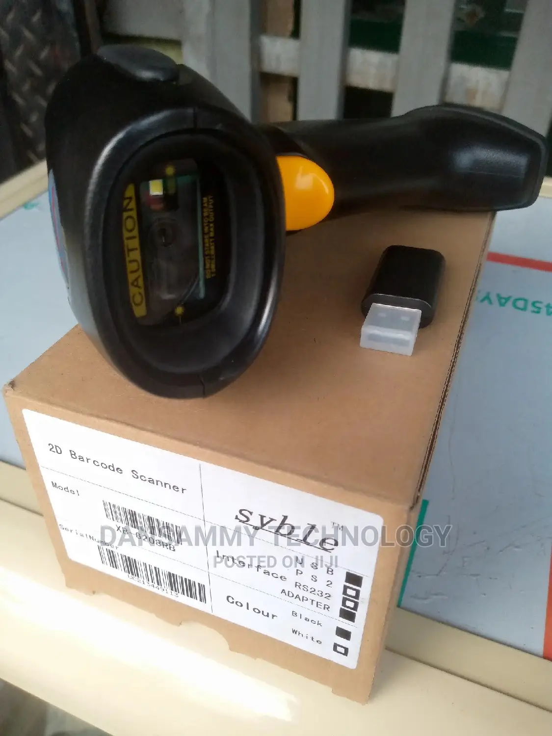 Syble Xb-6208rb Bluetooth 2D and 1D Barcode Scanner