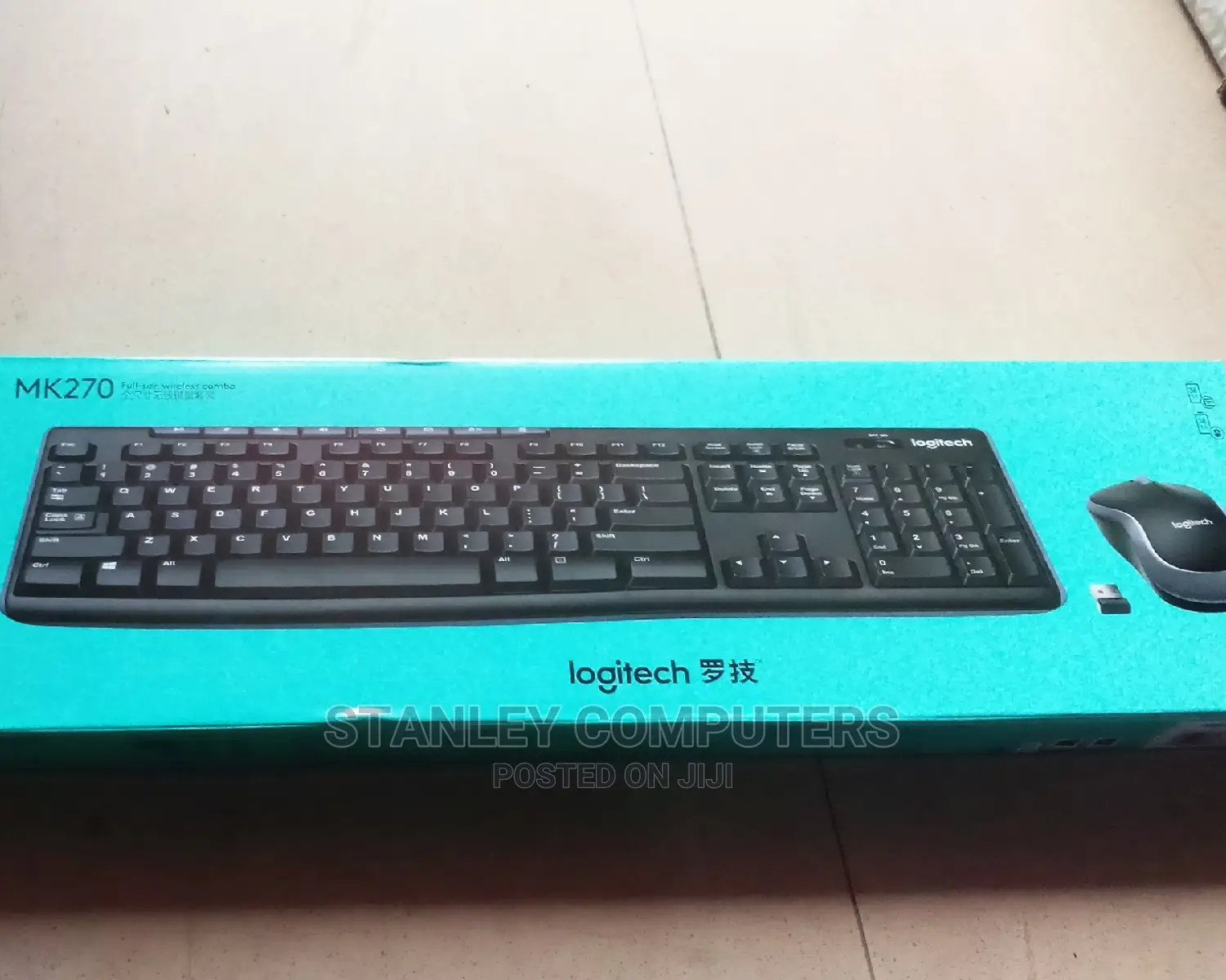 Logitech Wireless Keyboard and Mouse M270