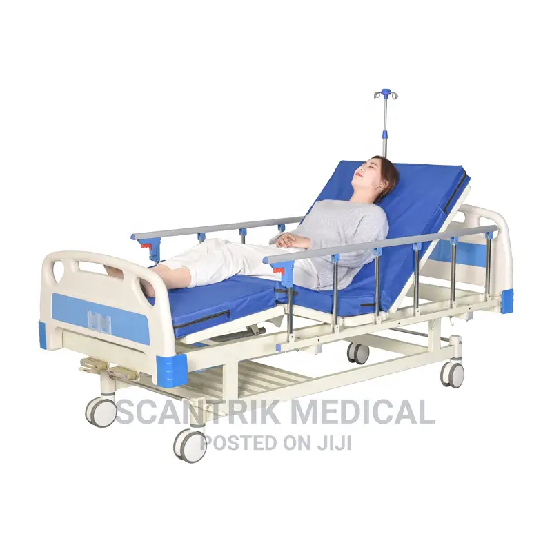 Movable Two Crank Two Function Manual Bed