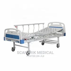 Adjustable Two Cranks Manual Hospital Bed