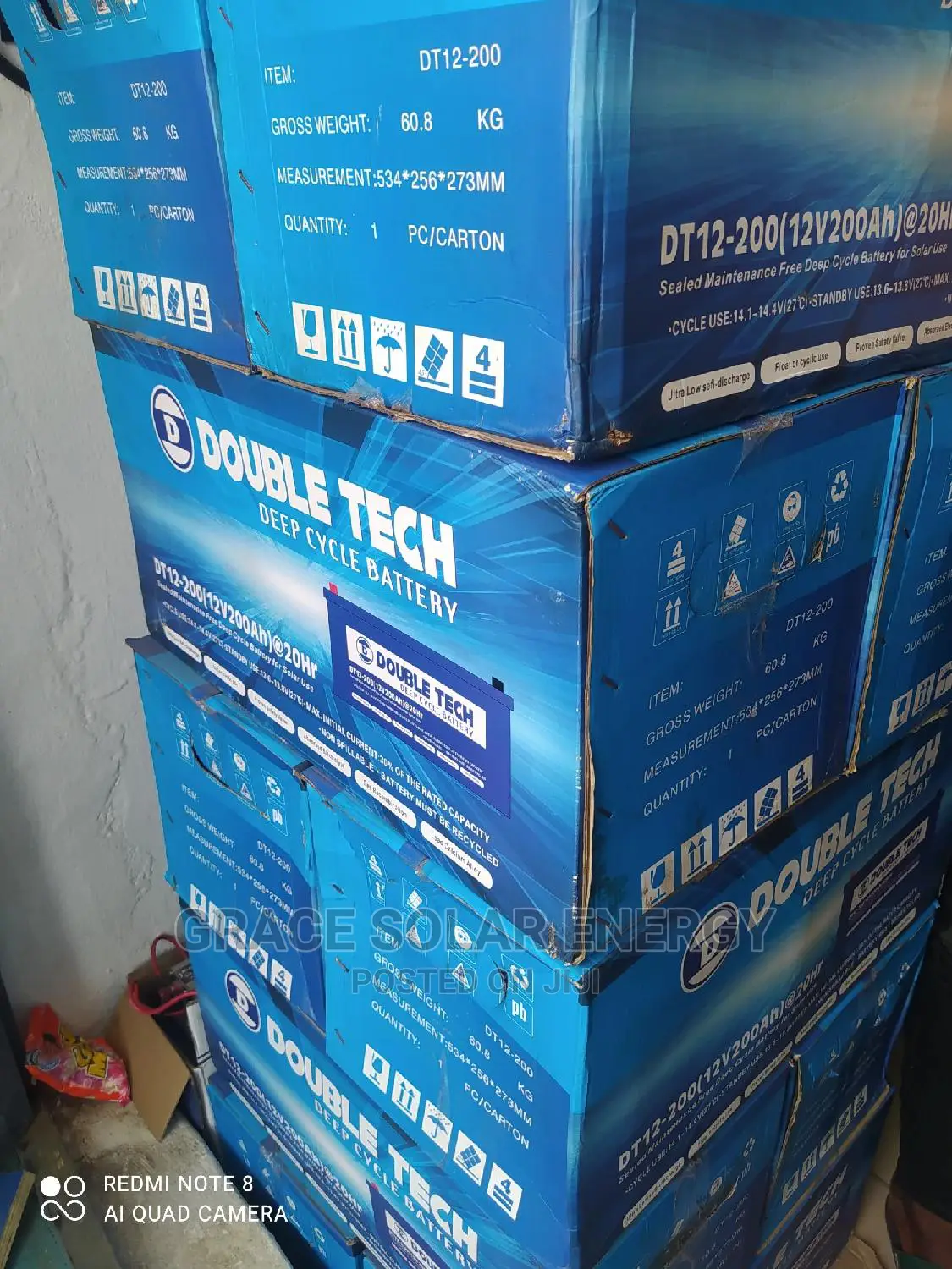Double Teck 200A 12V Battery