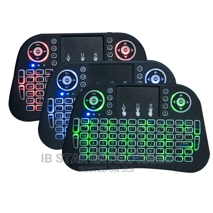New Backlit Keyboard 2.4G Wireless Air Mouse Touchpad