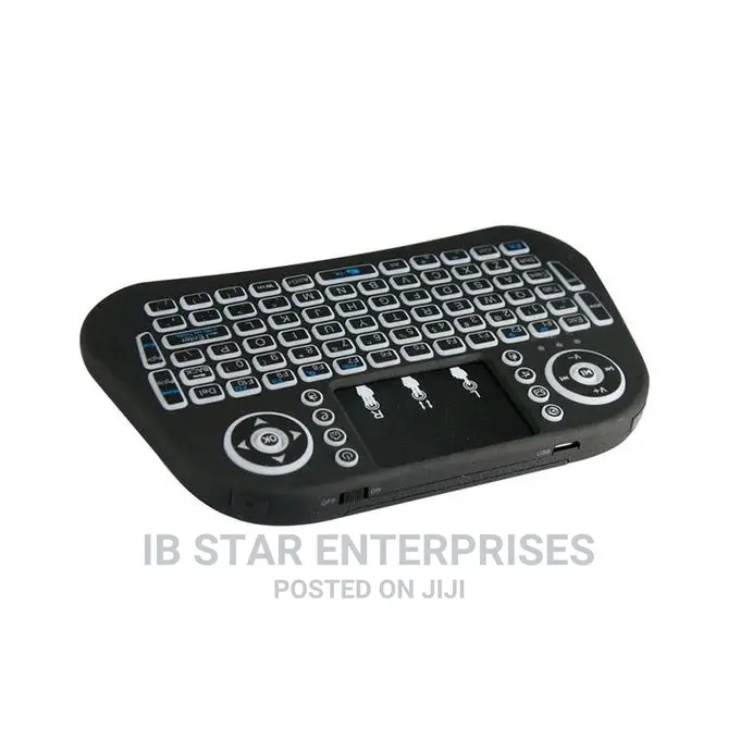 New Backlit Keyboard 2.4G Wireless Air Mouse Touchpad