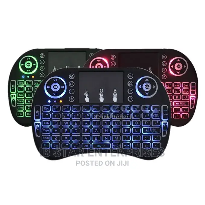 New Backlit Keyboard 2.4G Wireless Air Mouse Touchpad