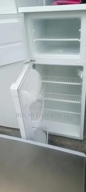 Fridge, Double Door Fridge With Freezer