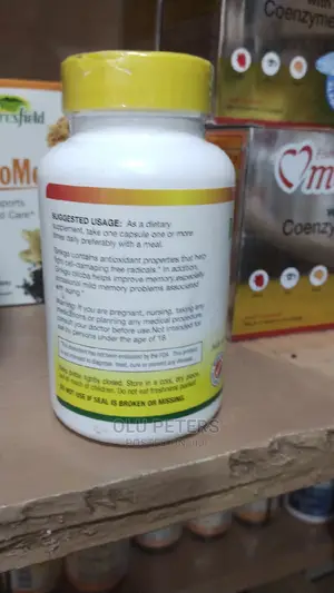 Nature's Field Ginkgo Biloba for Memory