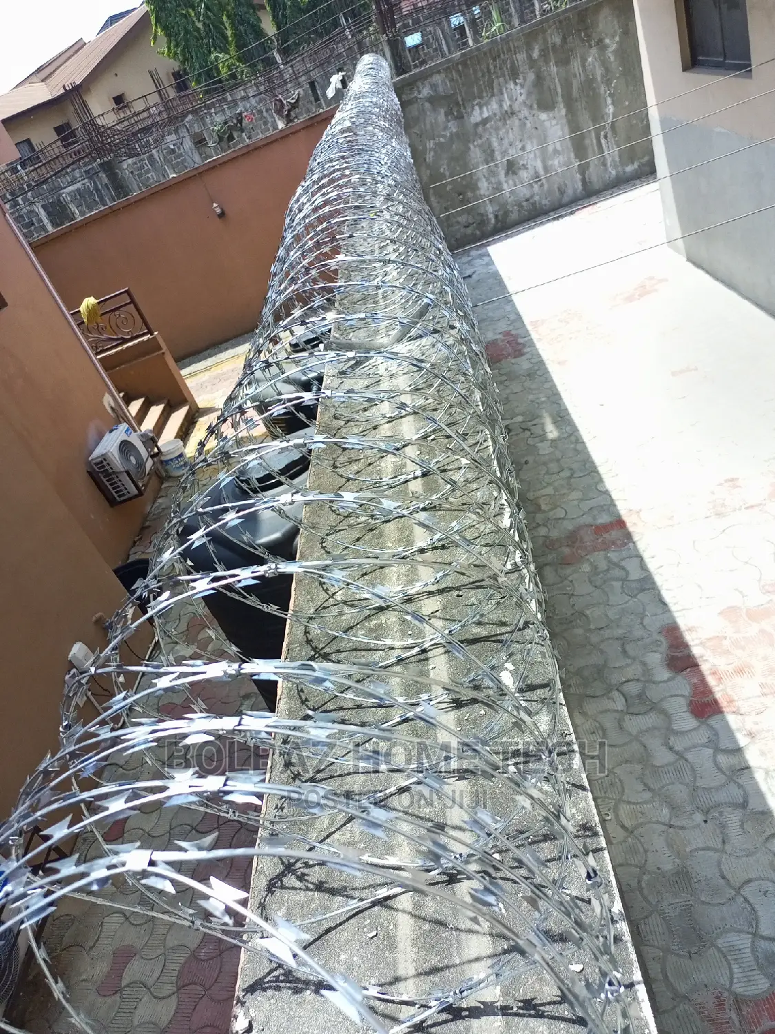 Razor Barb-Wire; Security Fence