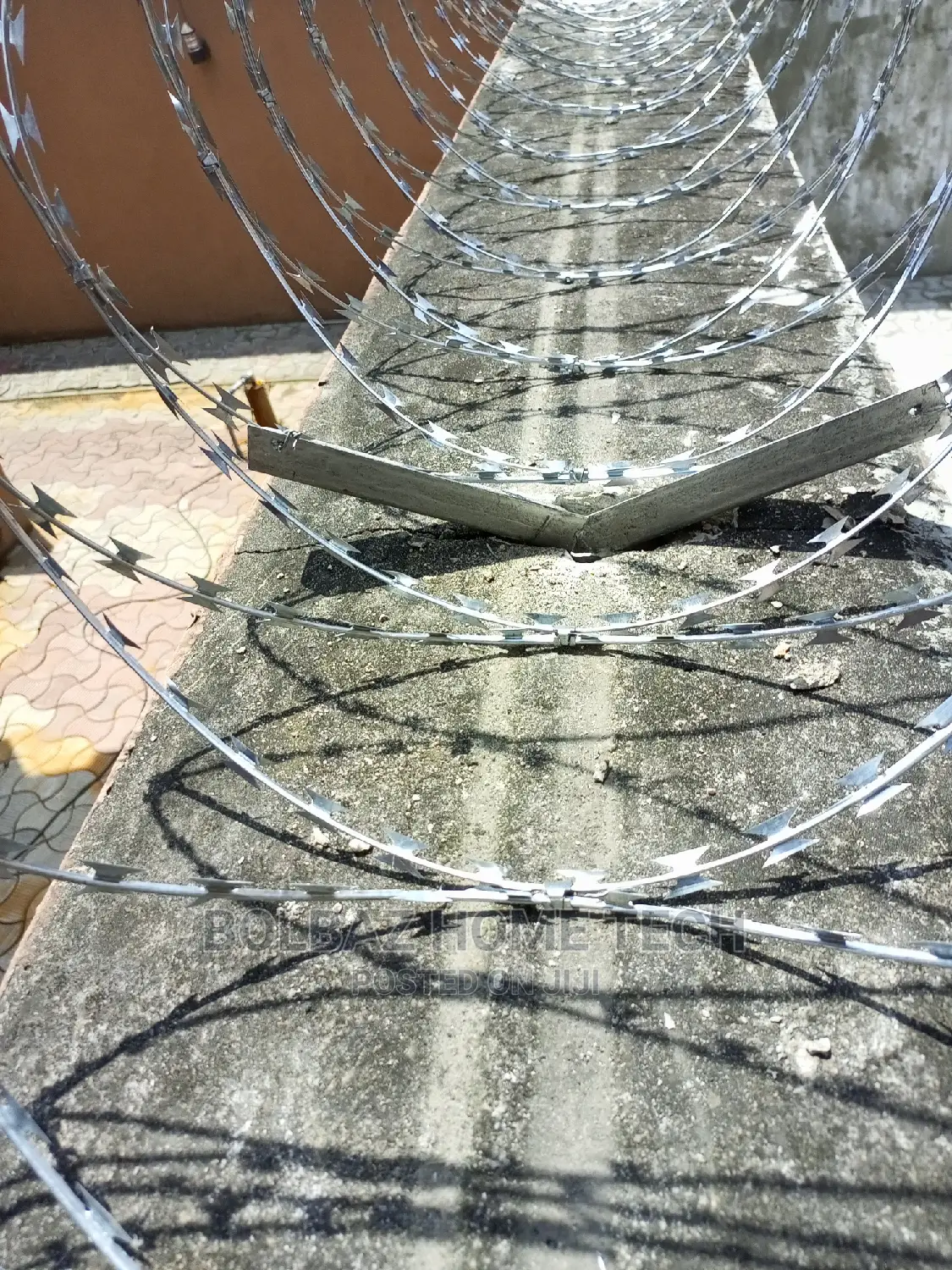Razor Barb-Wire; Security Fence