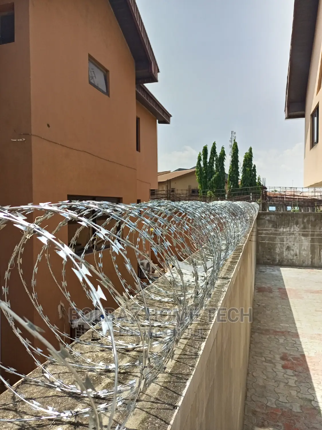 Razor Barb-Wire; Security Fence
