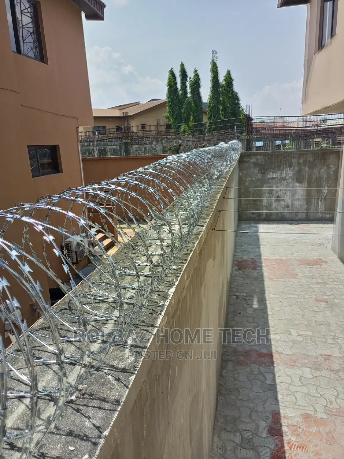 Razor Barb-Wire; Security Fence