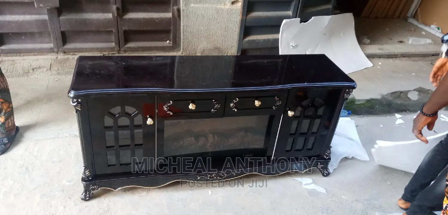 Fire Plate Televion Stand