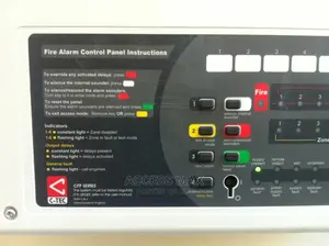 (C Tech) 4 Zone Fire Alarm Panel ( Plastic)